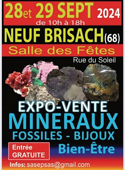 Salon Mineraux Neuf Brisach